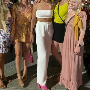 Sabo Skirt White Pants